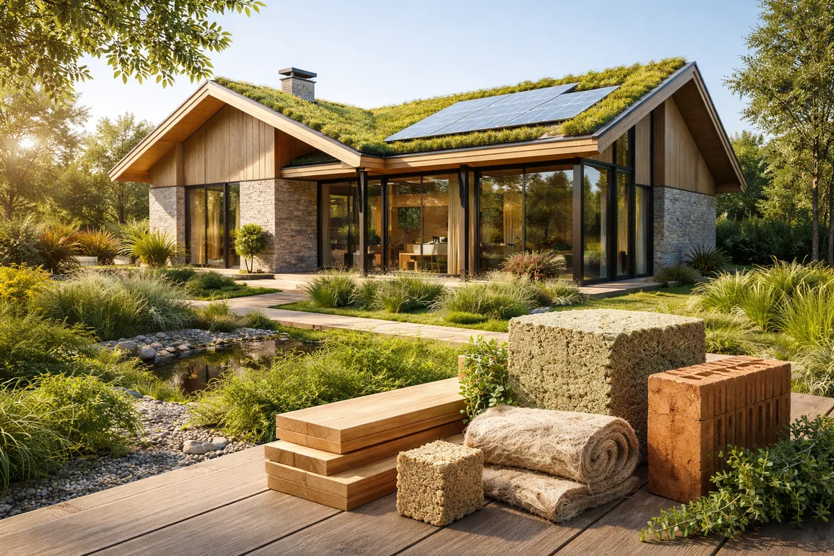 Comment créer une maison éco-responsable en choisissant les bons matériaux