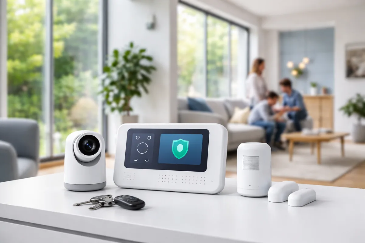 Quels sont les avantages d'un système de sécurité d'alarme connecté pour une maison ?