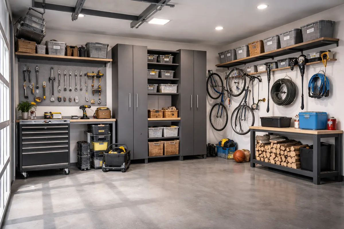 Comment bien organiser son espace de rangement dans un garage