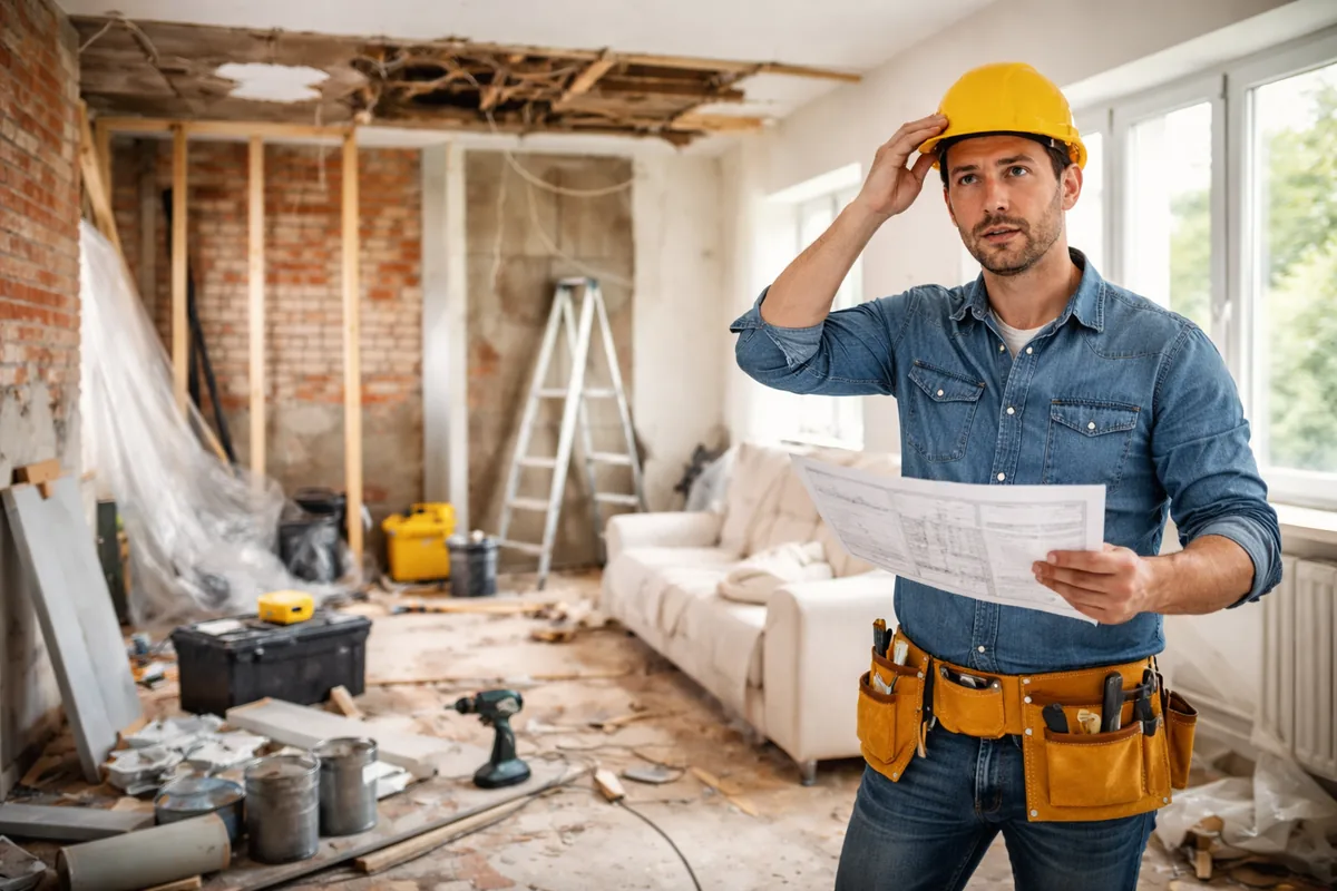 Comment gérer les imprévus lors de travaux de rénovation d'une maison