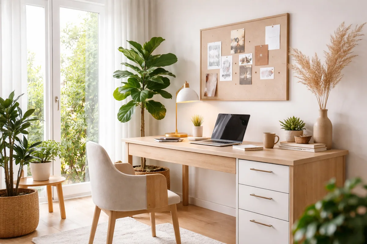 Les étapes pour aménager un bureau à domicile inspirant