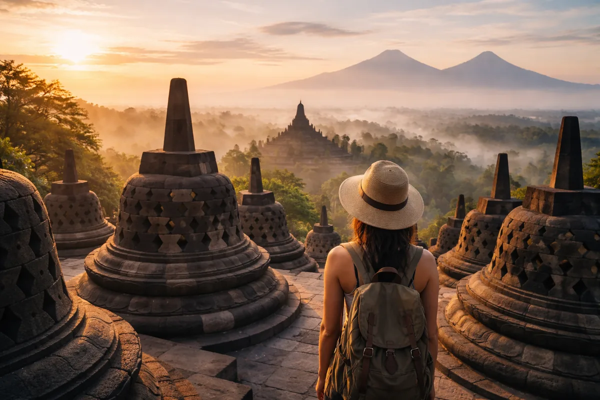 Pourquoi Borobudur est-il un site spirituel majeur pour les voyageurs en Asie ?