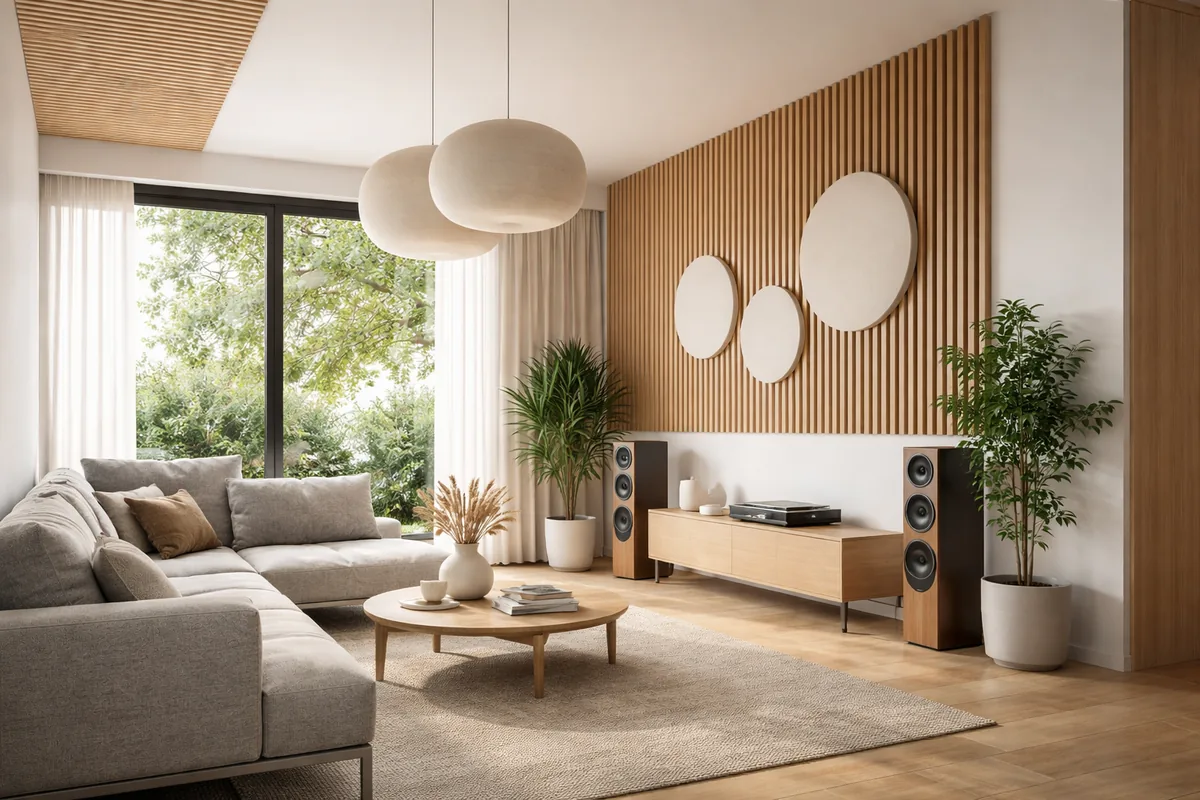 L'importance de l'acoustique dans une maison d'architecte