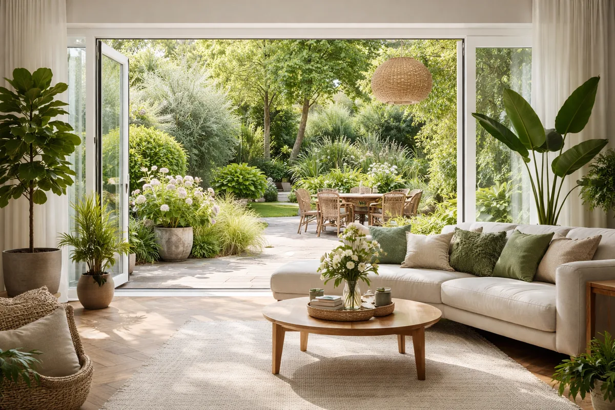 Comment harmoniser votre intérieur avec le jardin