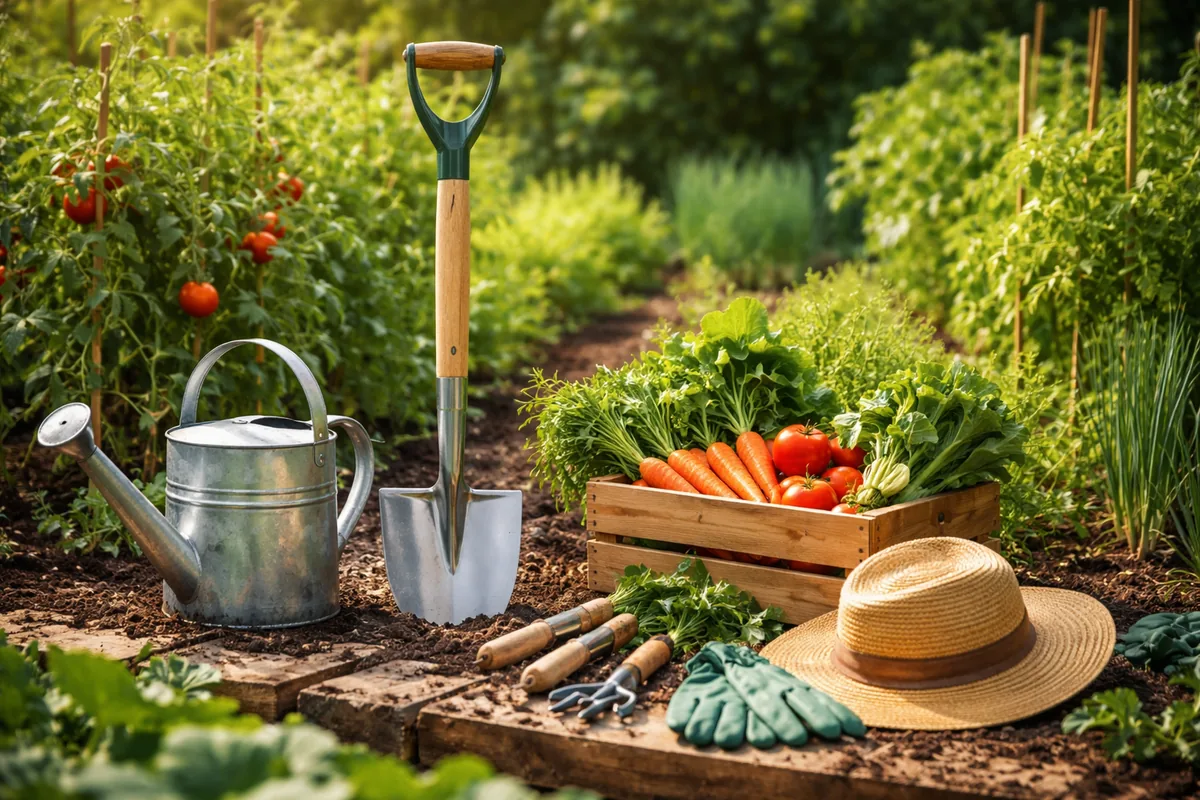 Quels sont les outils de jardin importants pour un jardin potager ?